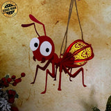 Ant - 3D Ant Lantern File - 7.4x8.7" - Cricut File - LightBoxGoodMan - LightboxGoodman