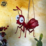 Ant - 3D Ant Lantern File - 7.4x8.7" - Cricut File - LightBoxGoodMan - LightboxGoodman