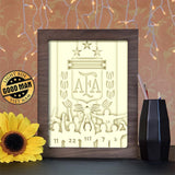 Argentina National Football Team - Paper Cutting Light Box - LightBoxGoodman - LightboxGoodman