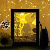 Arrietty 2 - Paper Cutting Light Box - LightBoxGoodman - LightboxGoodman