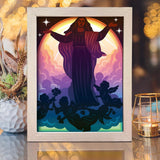 Assumption of Mary – Paper Cut Light Box File - Cricut File - 8x10 inches - LightBoxGoodMan - LightboxGoodman