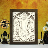 Assumption of Mary – Paper Cut Light Box File - Cricut File - 8x10 inches - LightBoxGoodMan - LightboxGoodman