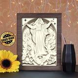 Assumption of Mary - Paper Cutting Light Box - LightBoxGoodman - LightboxGoodman