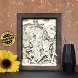 Attack On Titan 2 - Paper Cutting Light Box - LightBoxGoodman - LightboxGoodman