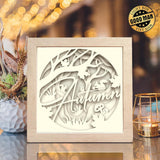 Autumn 2 – Paper Cut Light Box File - Cricut File - 20x20cm - LightBoxGoodMan - LightboxGoodman