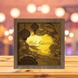 Autumn Festival 3 - Paper Cutting Light Box - LightBoxGoodman - LightboxGoodman