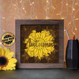 Autumn - Paper Cutting Light Box - LightBoxGoodman - LightboxGoodman