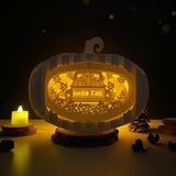 Autumn Truck - 3D Pop-up Light Box Pumpkin File - Cricut File - LightBoxGoodMan - LightboxGoodman