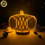 Autumn Truck - 3D Pop-up Light Box Pumpkin File - Cricut File - LightBoxGoodMan - LightboxGoodman