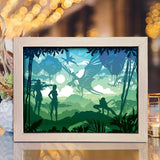 Avatar 1 - Paper Cut Light Box File - Cricut File - 8x10 inches - LightBoxGoodMan - LightboxGoodman