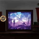 Avatar 1 - Paper Cut Light Box File - Cricut File - 8x10 inches - LightBoxGoodMan - LightboxGoodman