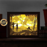 Avatar 1 - Paper Cut Light Box File - Cricut File - 8x10 inches - LightBoxGoodMan - LightboxGoodman