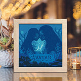 Avatar II - Paper Cut Light Box File - Cricut File - 8x8 inches - LightBoxGoodMan