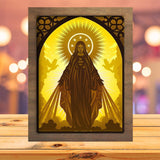 Ave Maria - Paper Cutting Light Box - LightBoxGoodman - LightboxGoodman