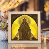 Ave Maria Square - Paper Cutting Light Box - LightBoxGoodman - LightboxGoodman