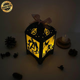 Avenger - Paper Cut Lantern File - Cricut File - 10,5x20,6cm - LightBoxGoodMan - LightboxGoodman