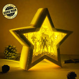 Avenger - Paper Cut Star Light Box File - Cricut File - 20x21cm - LightBoxGoodMan - LightboxGoodman