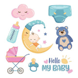 Baby - Cricut File - Svg, Png, Dxf, Eps - LightBoxGoodMan