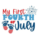 Baby First 4th of July - Cricut File - Svg, Png, Dxf, Eps - LightBoxGoodMan - LightboxGoodman