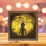 Baby Groot 1 - Paper Cut Light Box File - Cricut File - 8x8 inches - LightBoxGoodMan - LightboxGoodman