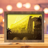 Babylon 1 - Paper Cutting Light Box - LightBoxGoodman - LightboxGoodman