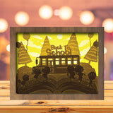 Back To School 1 - Paper Cutting Light Box - LightBoxGoodman - LightboxGoodman