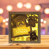 Back To School 2 - Paper Cutting Light Box - LightBoxGoodman - LightboxGoodman