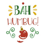 Bah Humbug - Cricut File - Svg, Png, Dxf, Eps - LightBoxGoodMan - LightboxGoodman