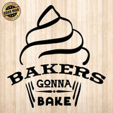 Bakers Gonna-Bake - Cricut File - Svg, Png, Dxf, Eps - LightBoxGoodMan - LightboxGoodman