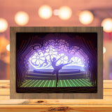 Ballet 1 - Paper Cutting Light Box - LightBoxGoodman - LightboxGoodman