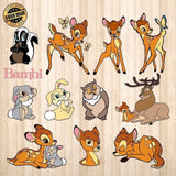 Bambi - Cricut File - Svg, Png, Dxf, Eps - LightBoxGoodMan - LightboxGoodman