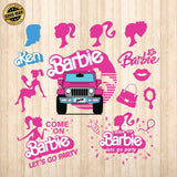 Barbie 1 - Cricut File - Svg, Png, Dxf, Eps - LightBoxGoodMan - LightboxGoodman