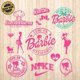 Barbie 2 - Cricut File - Svg, Png, Dxf, Eps - LightBoxGoodMan - LightboxGoodman