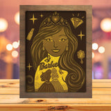 Barbie - Paper Cutting Light Box - LightBoxGoodman - LightboxGoodman