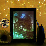 Batman 2 - Paper Cutting Light Box - LightBoxGoodman - LightboxGoodman