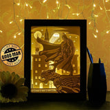 Batman 2 - Paper Cutting Light Box - LightBoxGoodman - LightboxGoodman