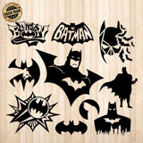 Batman - Cricut File - Svg, Png, Dxf, Eps - LightBoxGoodMan - LightboxGoodman