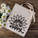 Be Happy - Cricut File - Svg, Png, Dxf, Eps - LightBoxGoodMan - LightboxGoodman