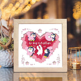 Be My Valentine – Paper Cut Light Box File - Cricut File - 8x8 Inches - LightBoxGoodMan - LightboxGoodman