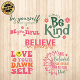 Be Yourself - Cricut File - Svg, Png, Dxf, Eps - LightBoxGoodMan - LightboxGoodman