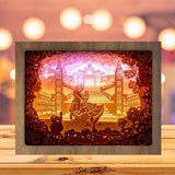 Beauty And Beast 1 - Paper Cutting Light Box - LightBoxGoodman - LightboxGoodman