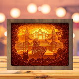 Beauty And Beast 1 - Paper Cutting Light Box - LightBoxGoodman - LightboxGoodman