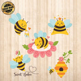 Bee Bundle - Cricut File - Svg, Png, Dxf, Eps - LightBoxGoodMan - LightboxGoodman