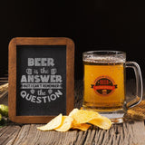 Beer is the Answer - Cricut File - Svg, Png, Dxf, Eps - LightBoxGoodMan - LightboxGoodman