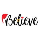 Believe - Cricut File - Svg, Png, Dxf, Eps - LightBoxGoodMan - LightboxGoodman