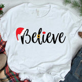 Believe - Cricut File - Svg, Png, Dxf, Eps - LightBoxGoodMan - LightboxGoodman