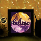 Believe In Spring - Paper Cutting Light Box - LightBoxGoodman - LightboxGoodman