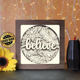 Believe In Spring - Paper Cutting Light Box - LightBoxGoodman - LightboxGoodman