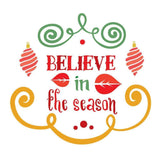 Believe in the Season - Cricut File - Svg, Png, Dxf, Eps - LightBoxGoodMan