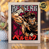 Berserk - Paper Cut Light Box File - Cricut File - 8x10 inches - LightBoxGoodMan - LightboxGoodman